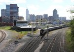 The Piedmont, train P075-06, departing Raleigh Union Station